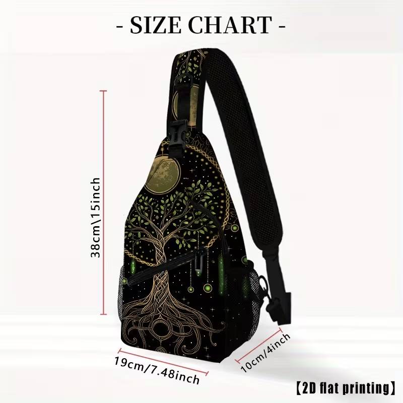 Tree of Life Crossbody Bag – Starry Night Design