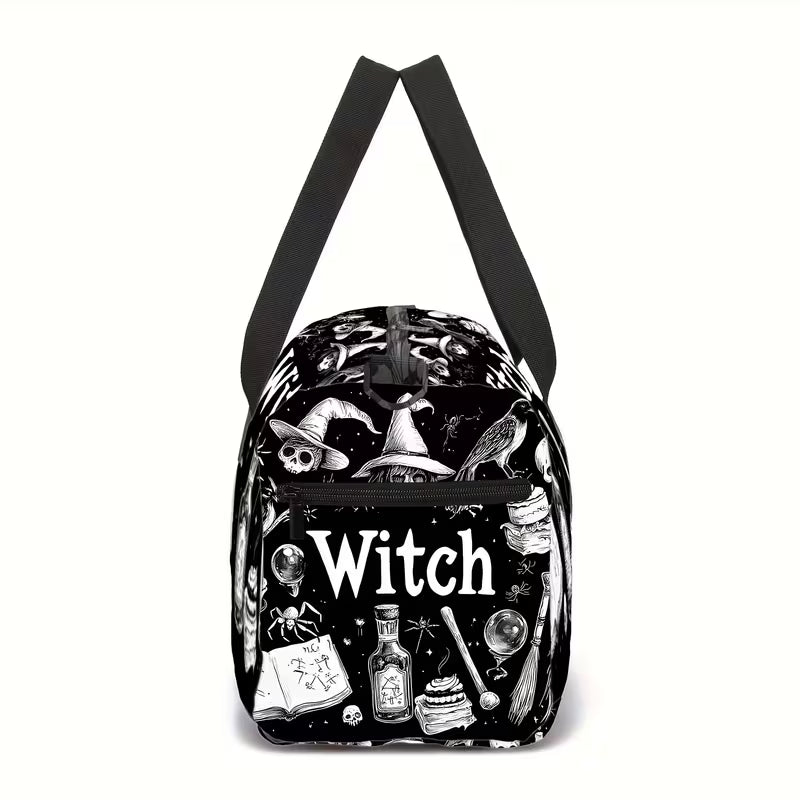 Witch Print Travel Bag