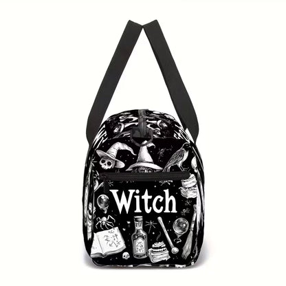 Witch Print Travel Bag