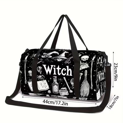 Witch Print Travel Bag