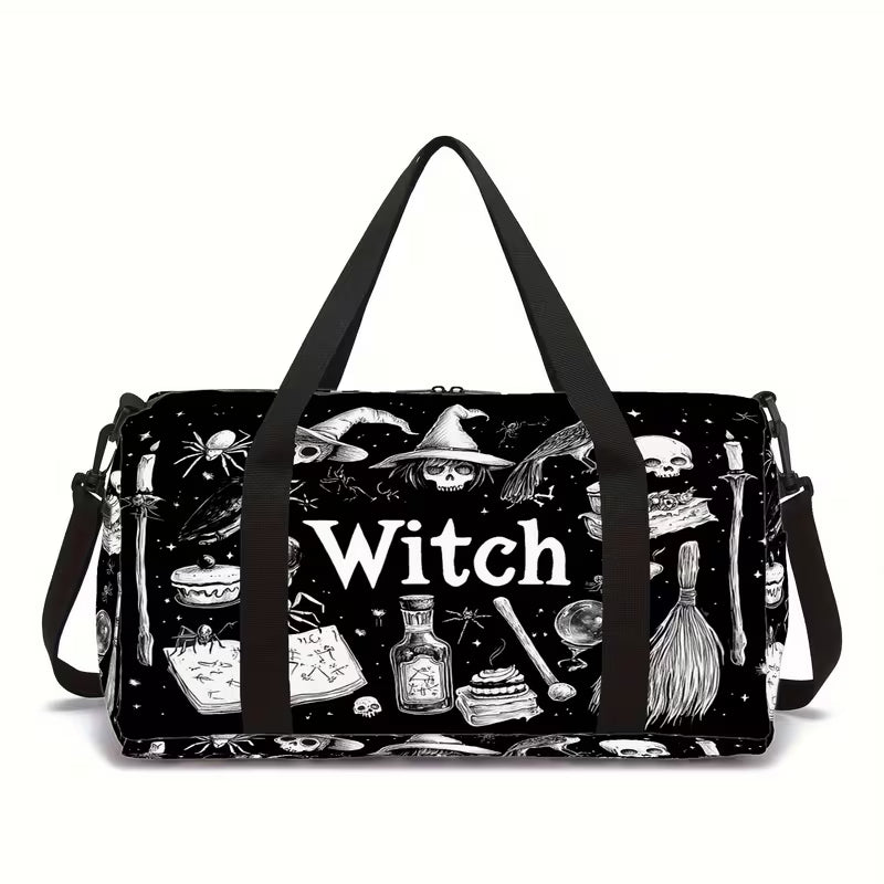 Witch Print Travel Bag