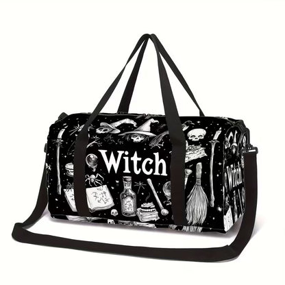 Witch Print Travel Bag