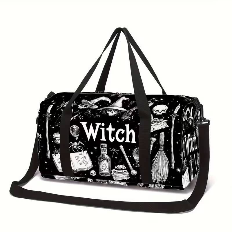 Witch Print Travel Bag