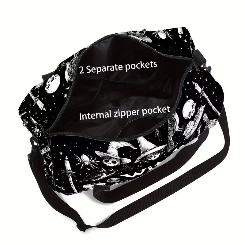 Witch Print Travel Bag