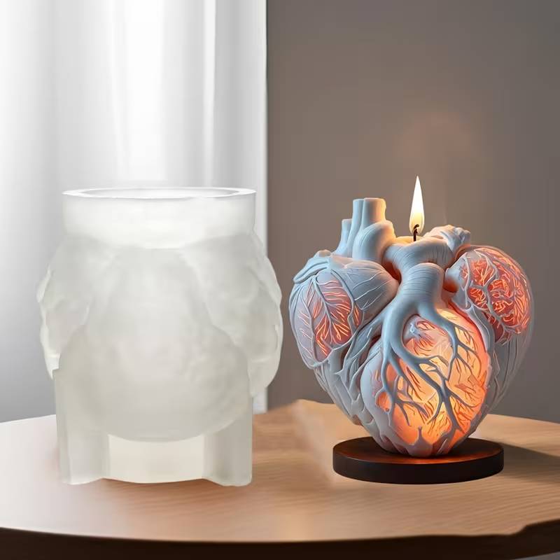 Heart of Intention – Silicone Candle & Craft Mould