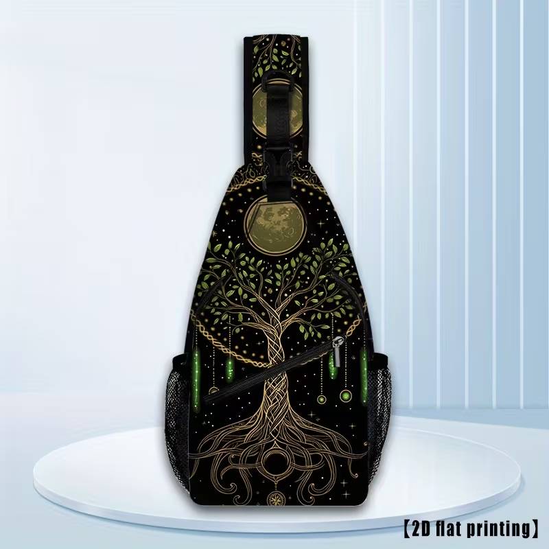 Tree of Life Crossbody Bag – Starry Night Design