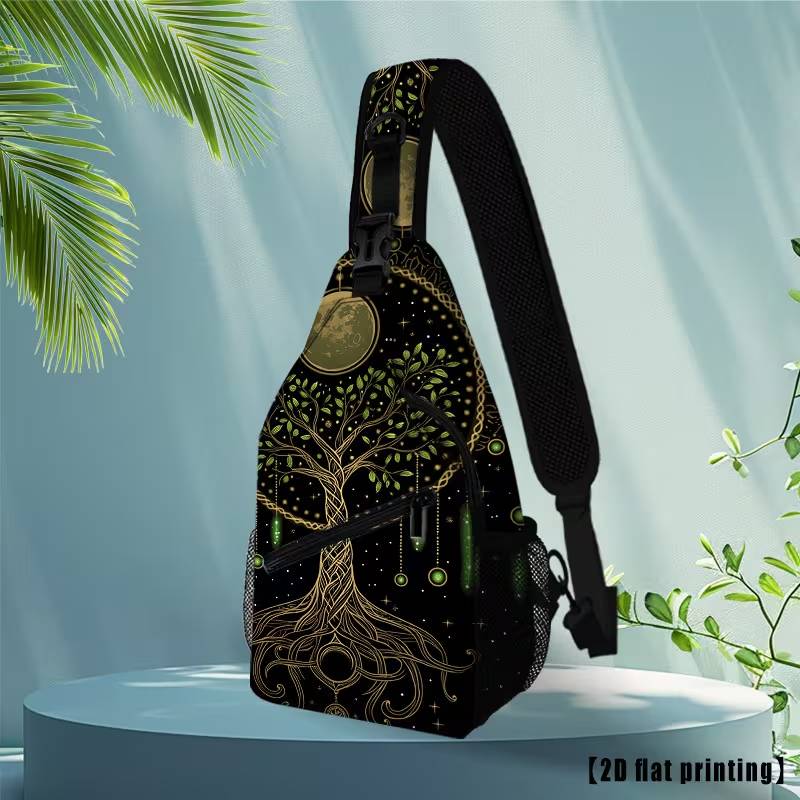 Tree of Life Crossbody Bag – Starry Night Design